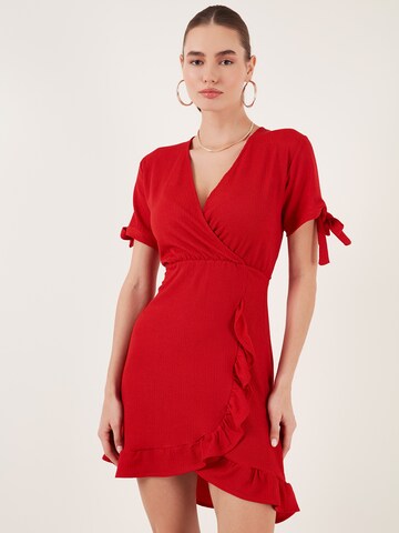 LELA Dress in Red: front
