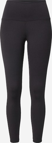 Skinny Pantalon de sport 'Eco Luxe' Onzie en noir : devant