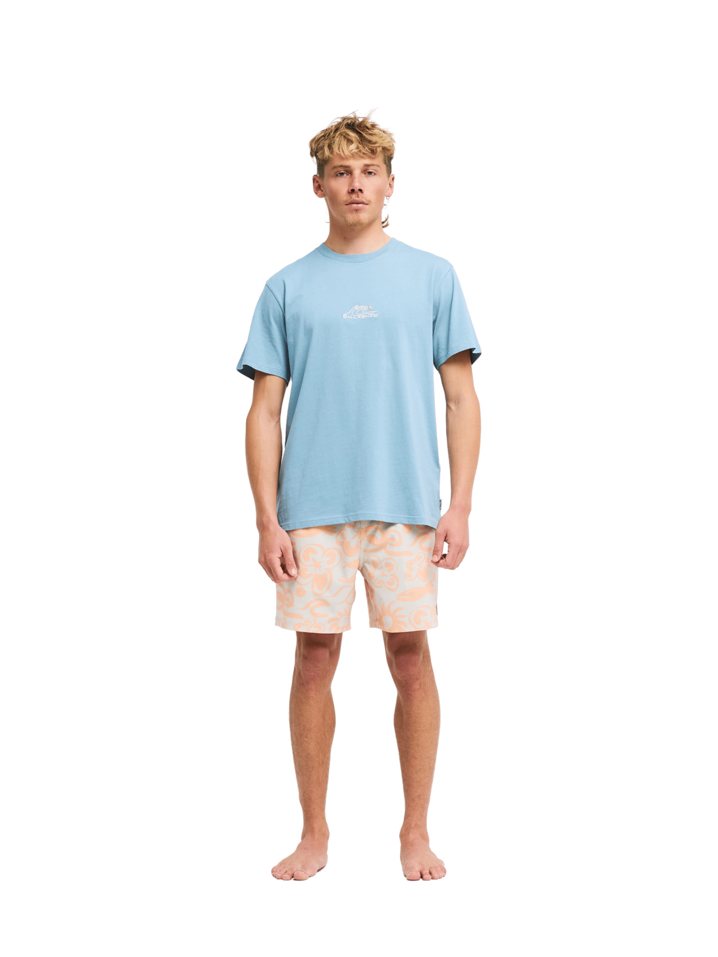 BILLABONG Tričko 'Ty Williams Droppin' - Modrá