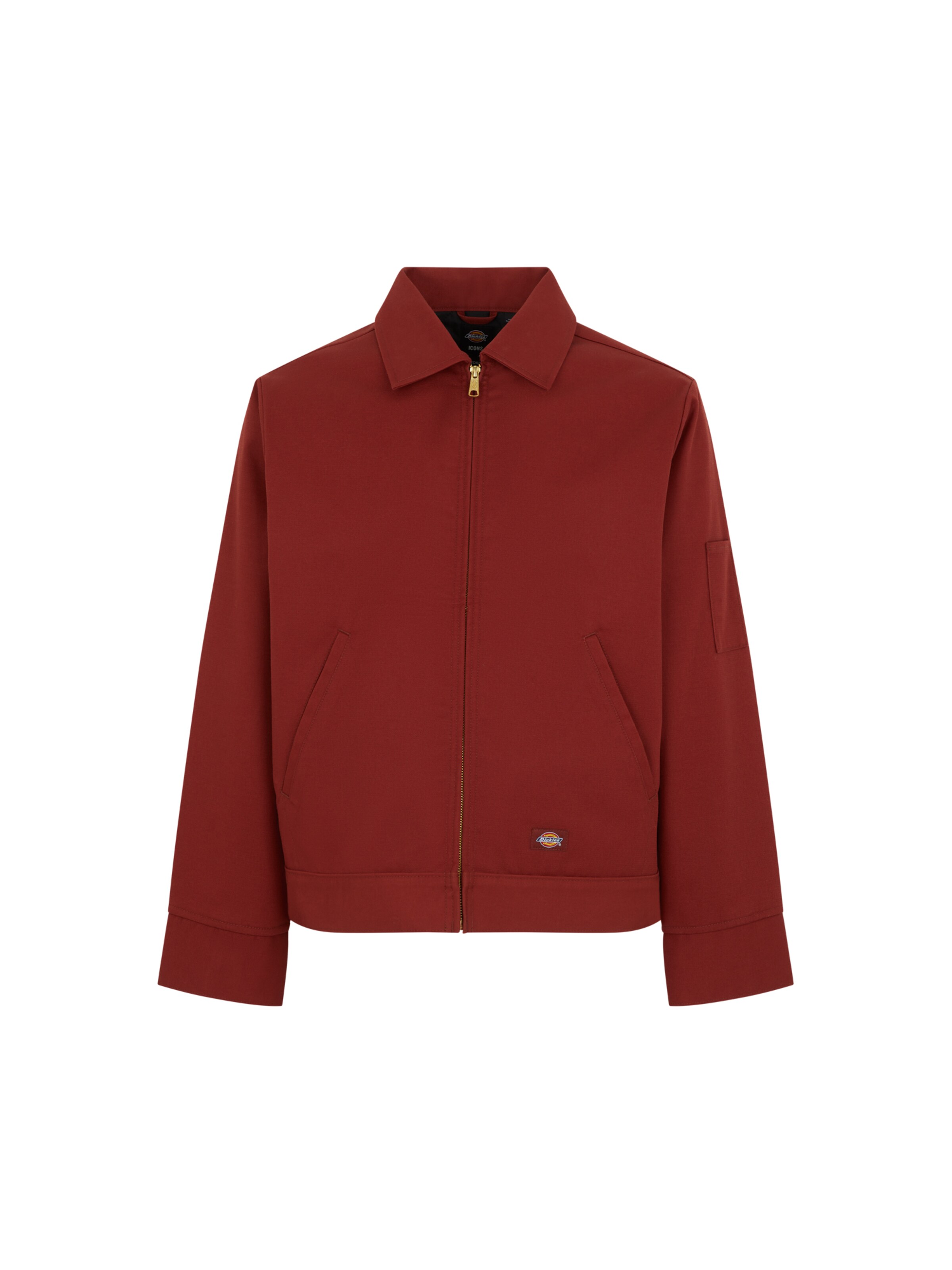 DICKIES Between season jacket EISENHOWER in Burgundy ABOUT YOU