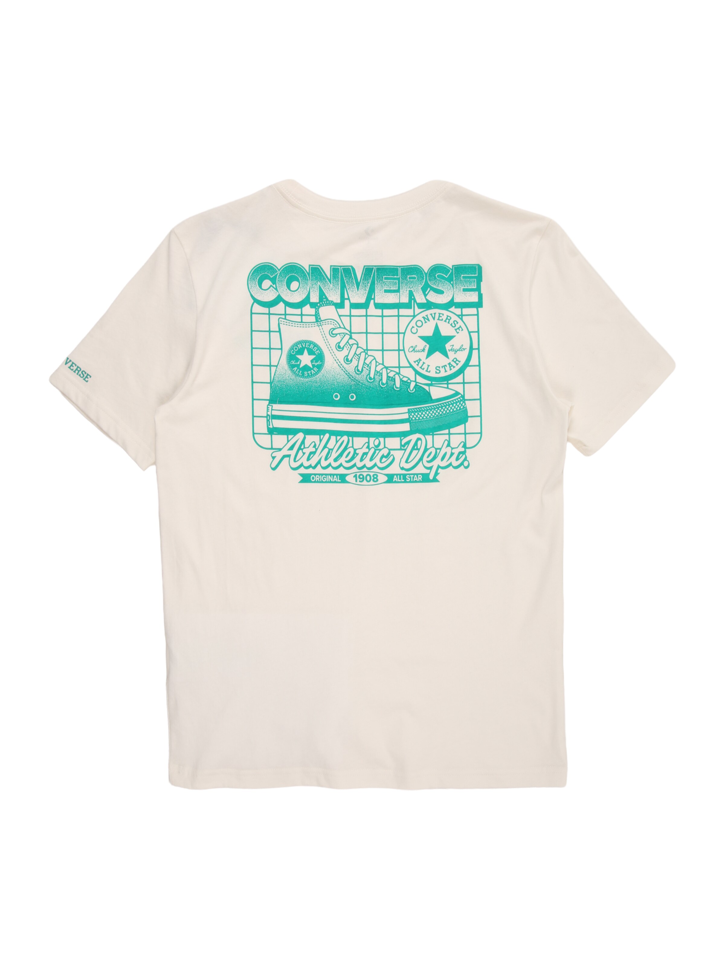 T-Shirt 'RETRO SNKR' CONVERSE en beige