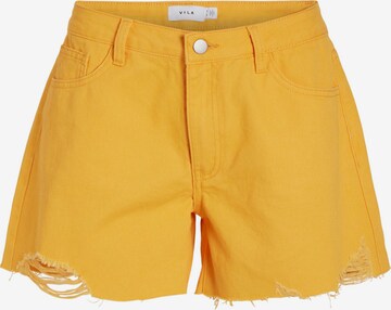 VILA Regular Shorts 'Maura' in Orange: predná strana