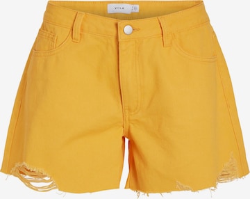 VILA Regular Shorts 'Maura' in Orange: predná strana