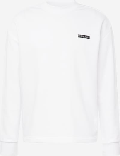 Calvin Klein Sweatshirt in Black / White, Item view