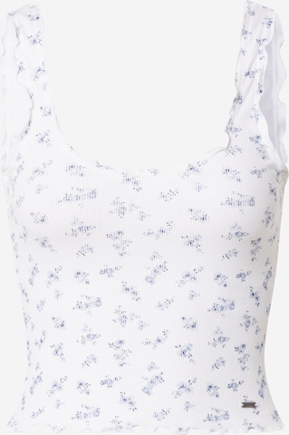 HOLLISTER Top in Weiß: predná strana