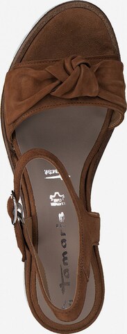 TAMARIS Strap Sandals in Brown