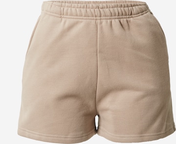 Regular Pantaloni sport 'LEMONADE' de la aim'n pe bej: față