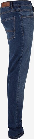 Urban Classics Tapered Jeans in Blauw