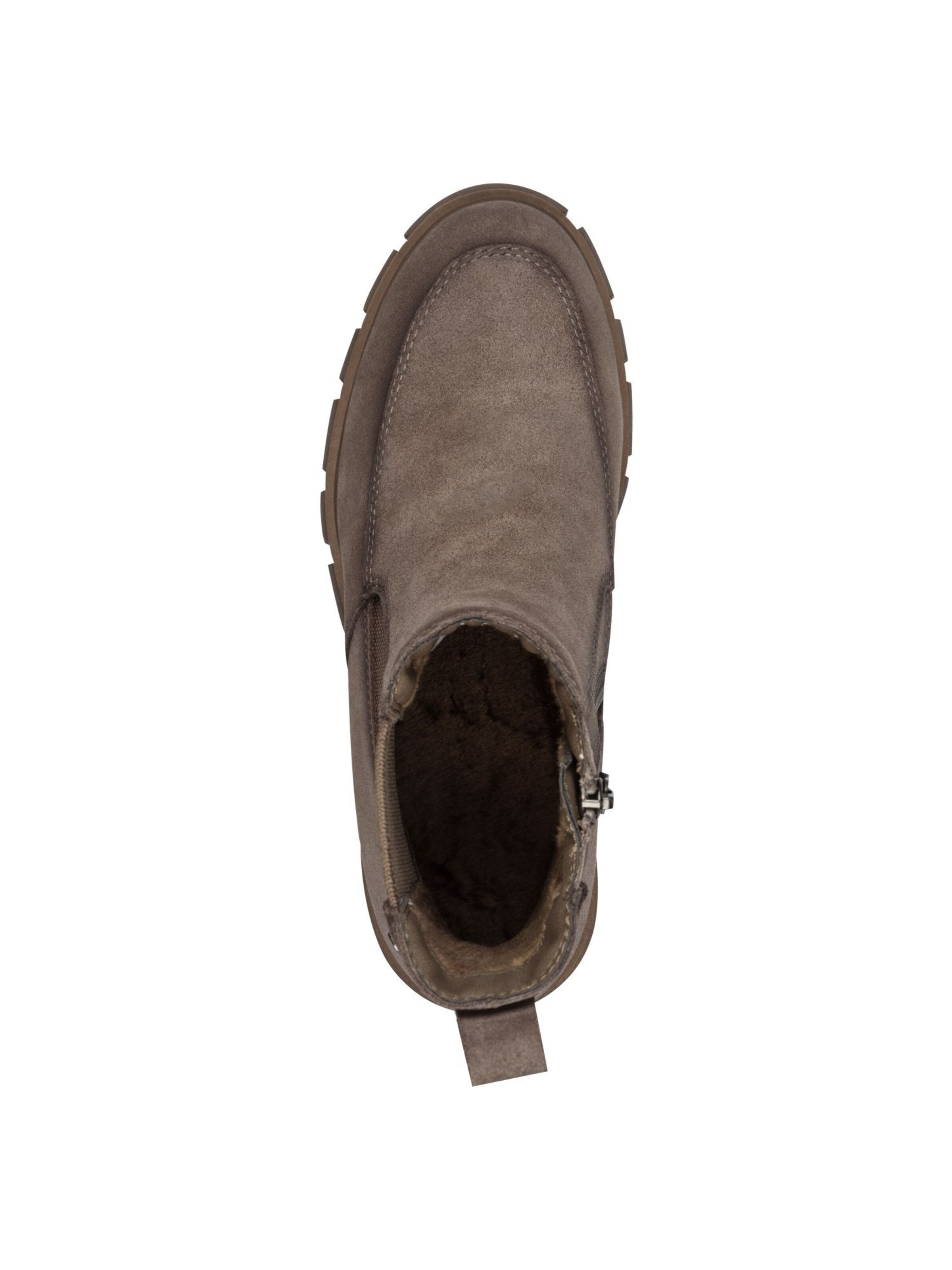 Tamaris Chelsea boots in Beige