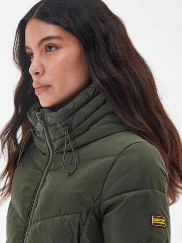 Barbour International Zimní kabát – zelená
