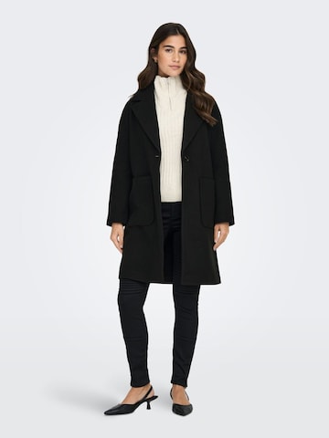 Manteau mi-saison 'Victoria' ONLY en noir