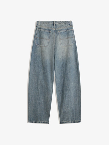 Baggy Jean Bershka en bleu