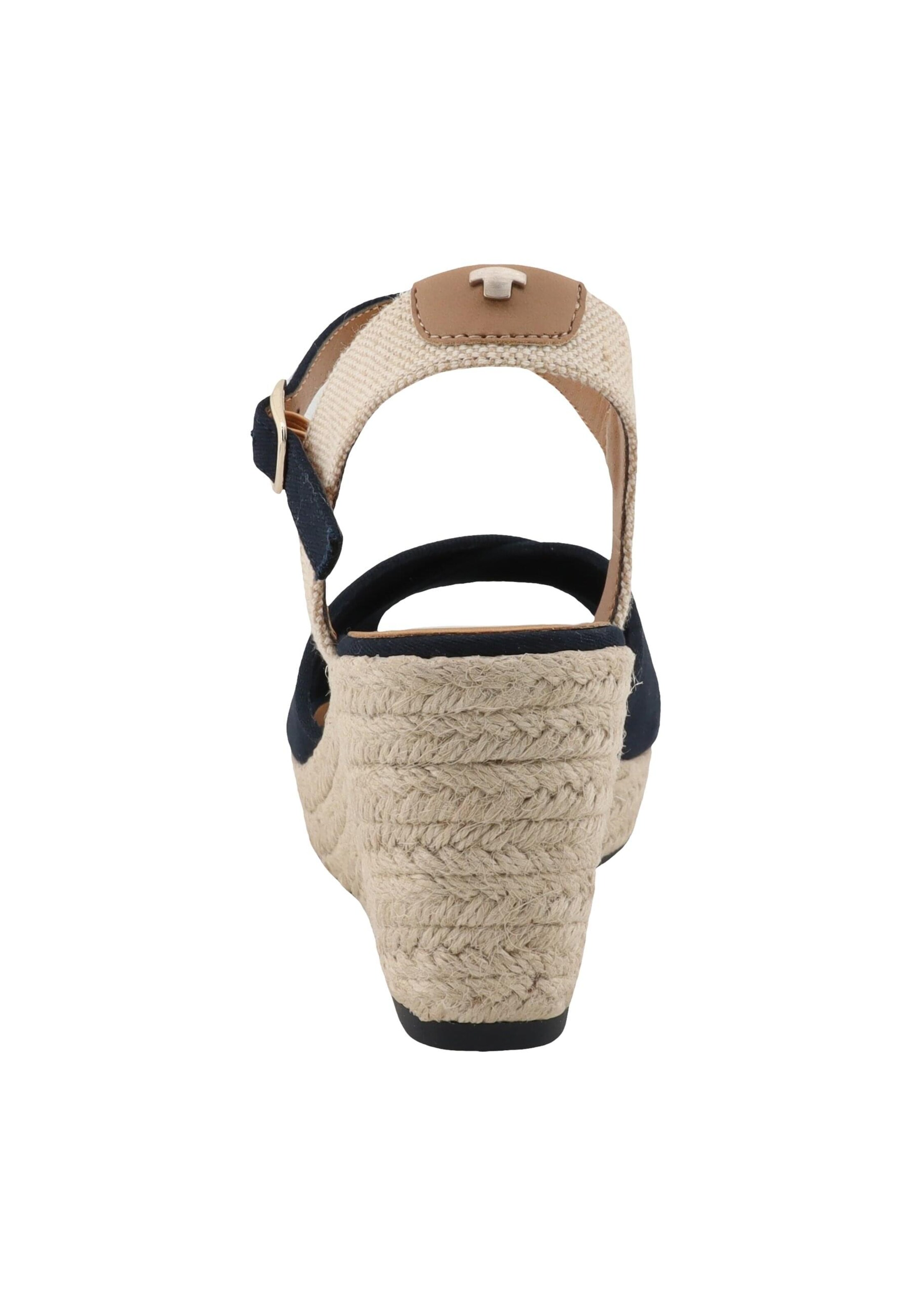 TOM TAILOR Sandale in Blau