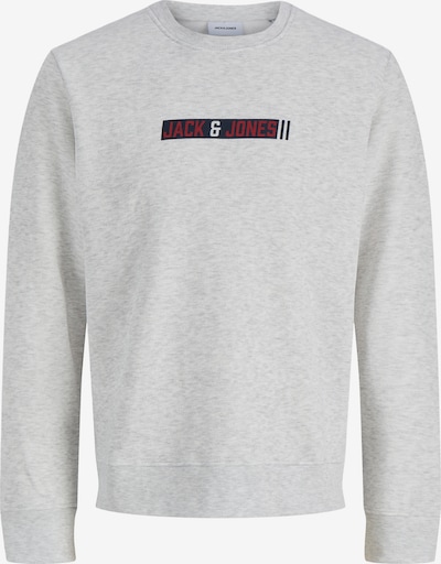 JACK & JONES Sweatshirt in XS in Navy / mottled grey / Red, Item view