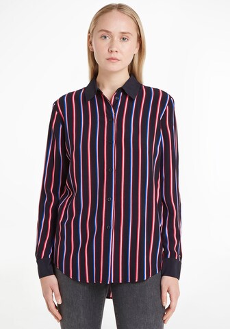 TOMMY HILFIGER Bluse in Blau: predná strana