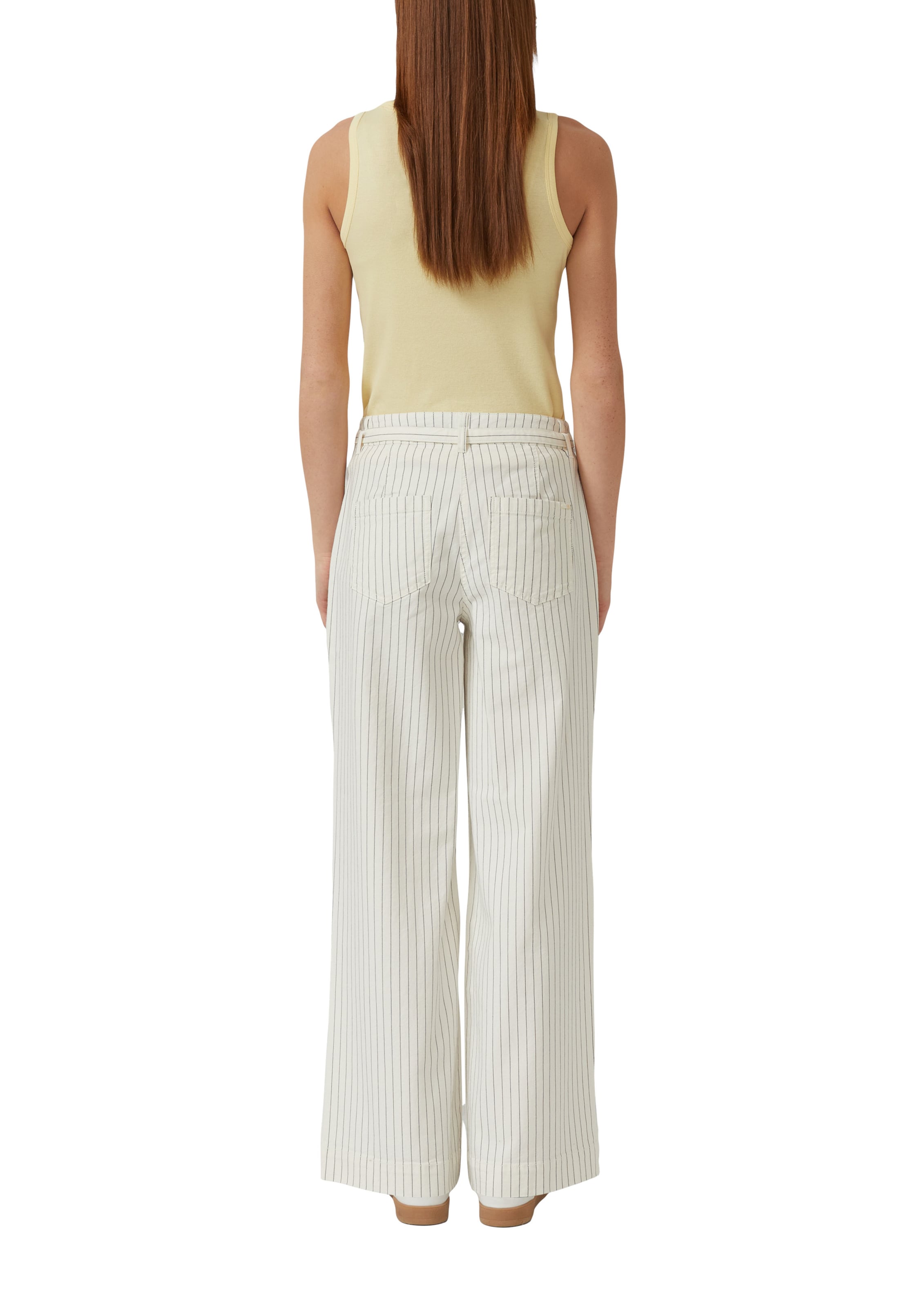 s.Oliver Wide leg Trousers in Beige