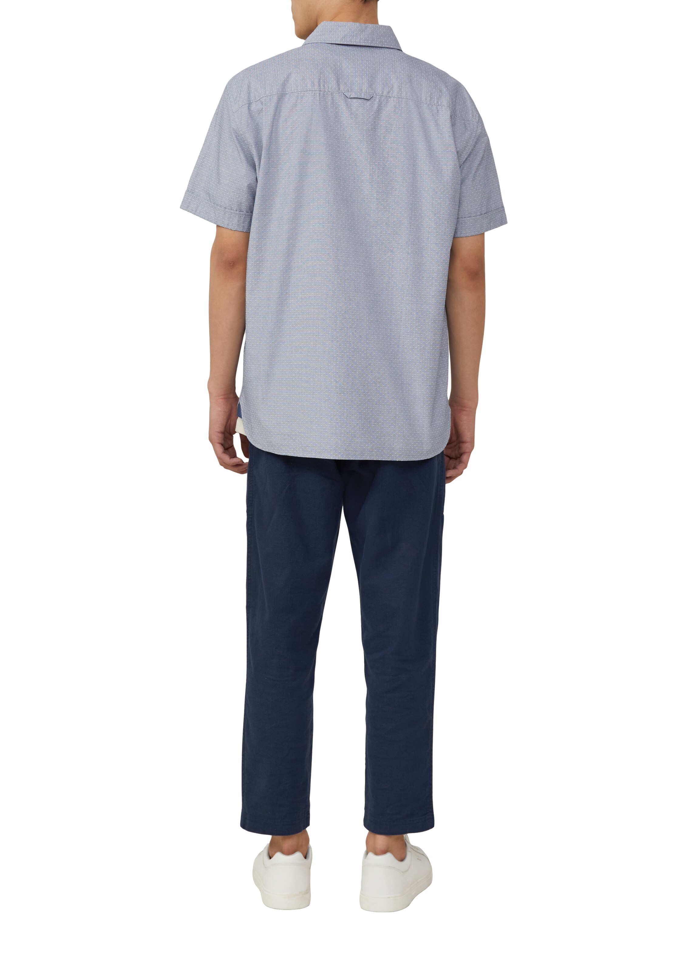 s.Oliver Regular fit Button Up Shirt in Blue