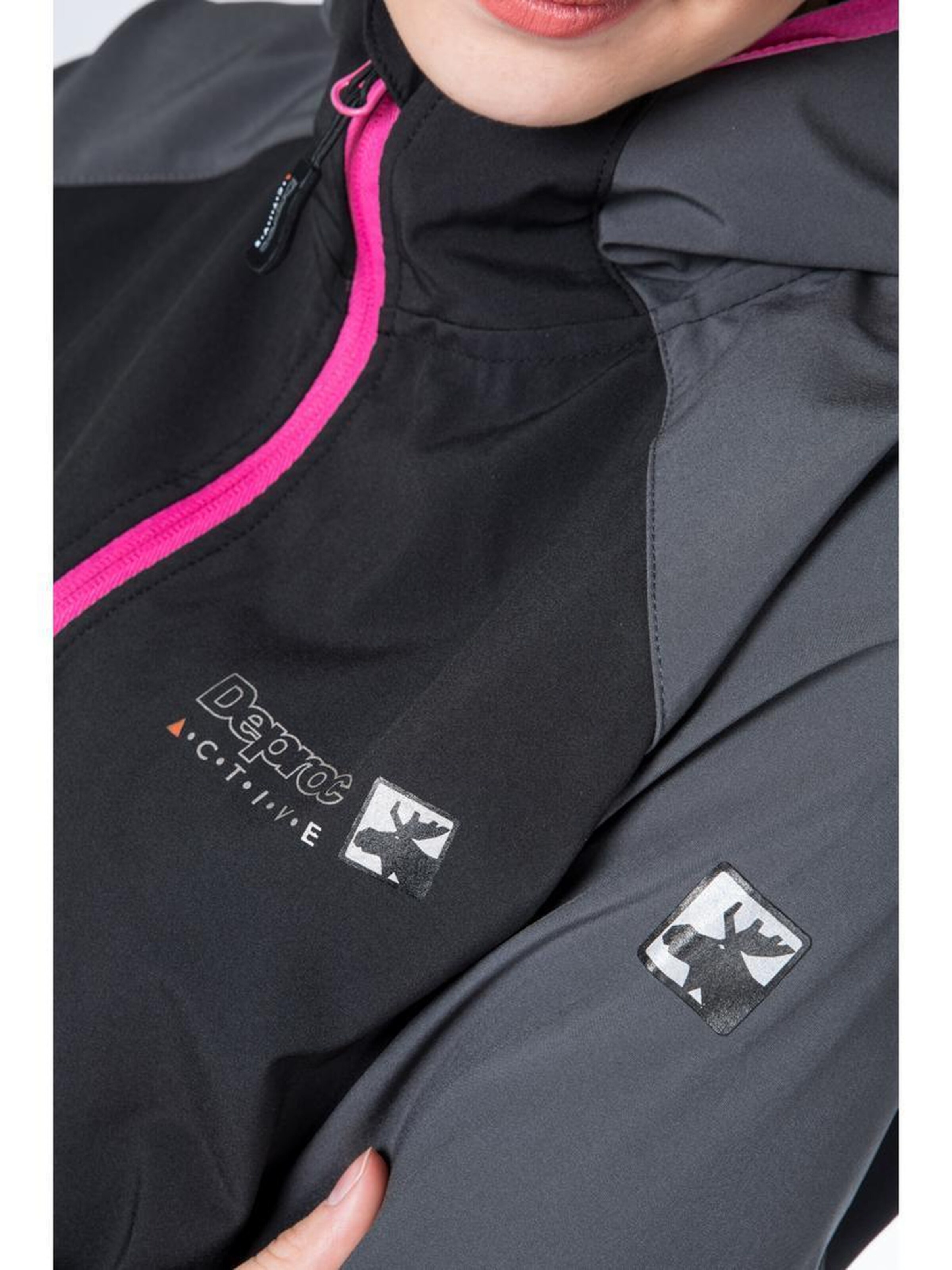 deproc Übergangsjacke 'XLight CAVELL Women'‌‌‌‌‌ in Grau