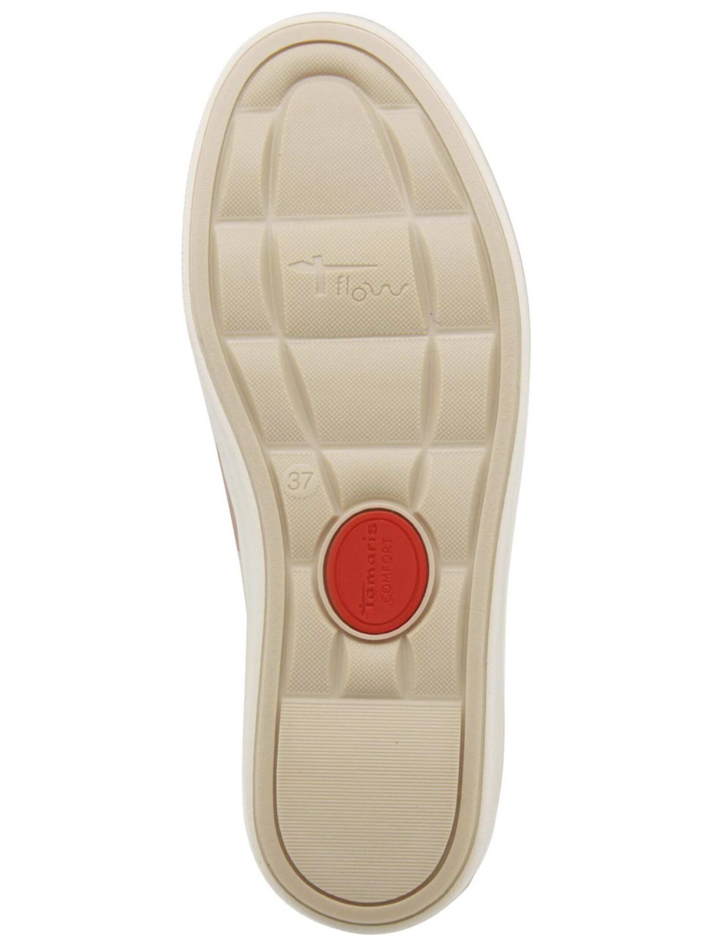 Tamaris Platform trainers in Beige