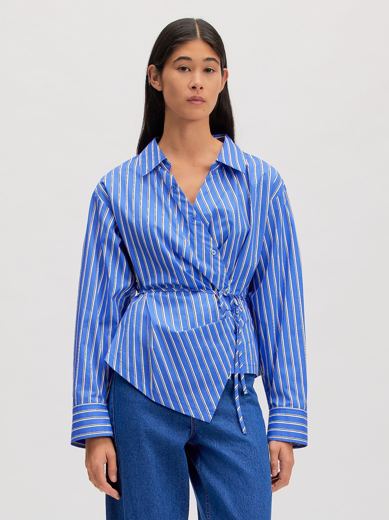 EDITED Nouveautés Chemisier 'Lillith' bleu