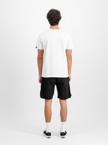 ALPHA INDUSTRIES Regular Cargo trousers in Black