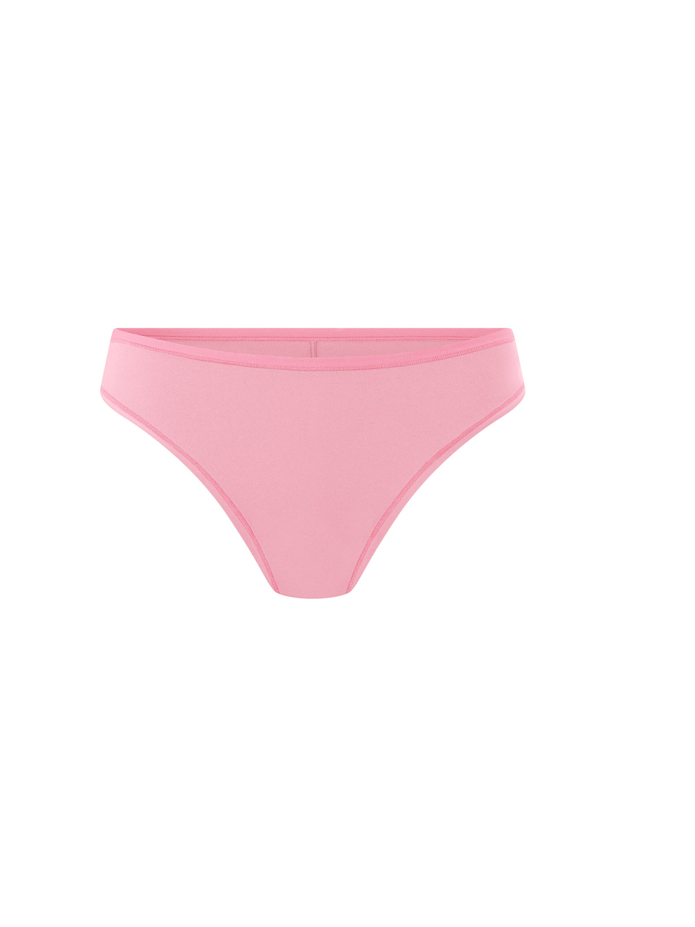 ETAM Thong in Pink: front