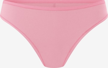 ETAM Thong in Pink: front