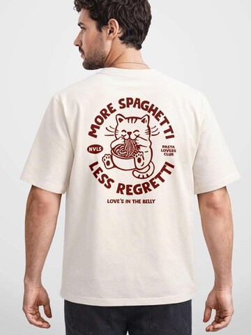 Neverless Shirt 'spaghetti'‌‌‌‌‌‌‌ in Beige