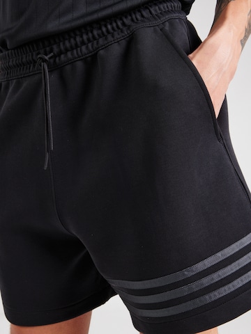 Largi Pantaloni 'Neuclassics' de la ADIDAS ORIGINALS pe negru