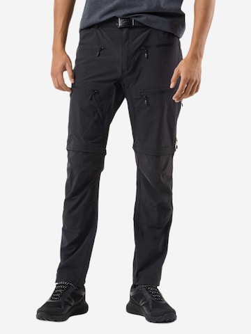 SWEDEMOUNT Outdoorhose 'Lofoten' in Schwarz: Vorderseite