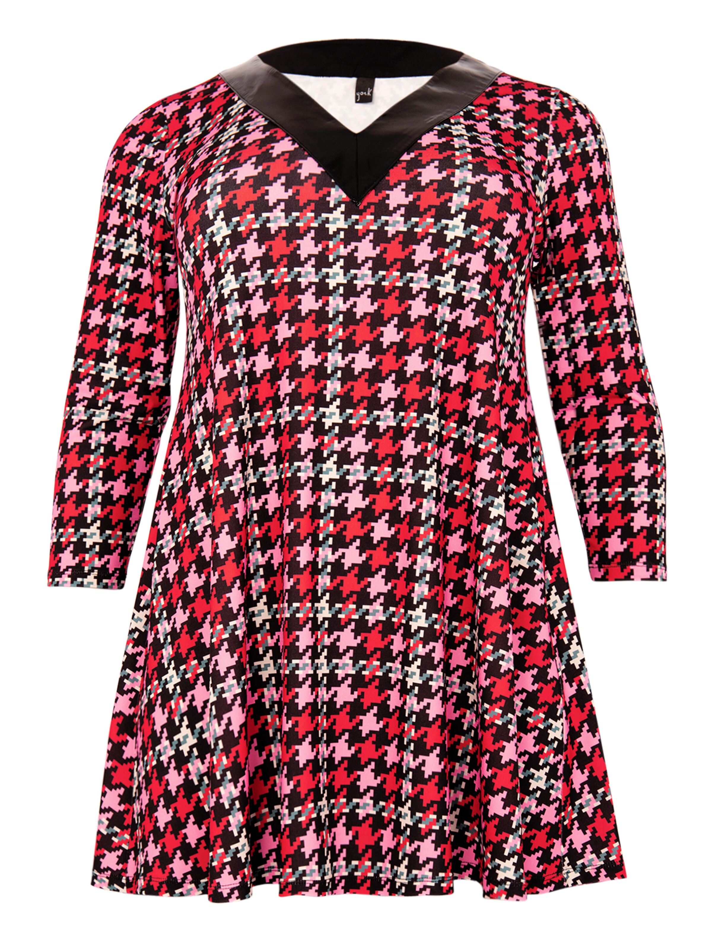 YOEK Tunic in Red: front