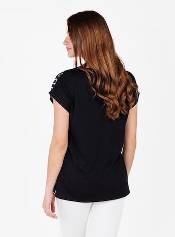 T-shirt 'TIKKA ' Key Largo en noir