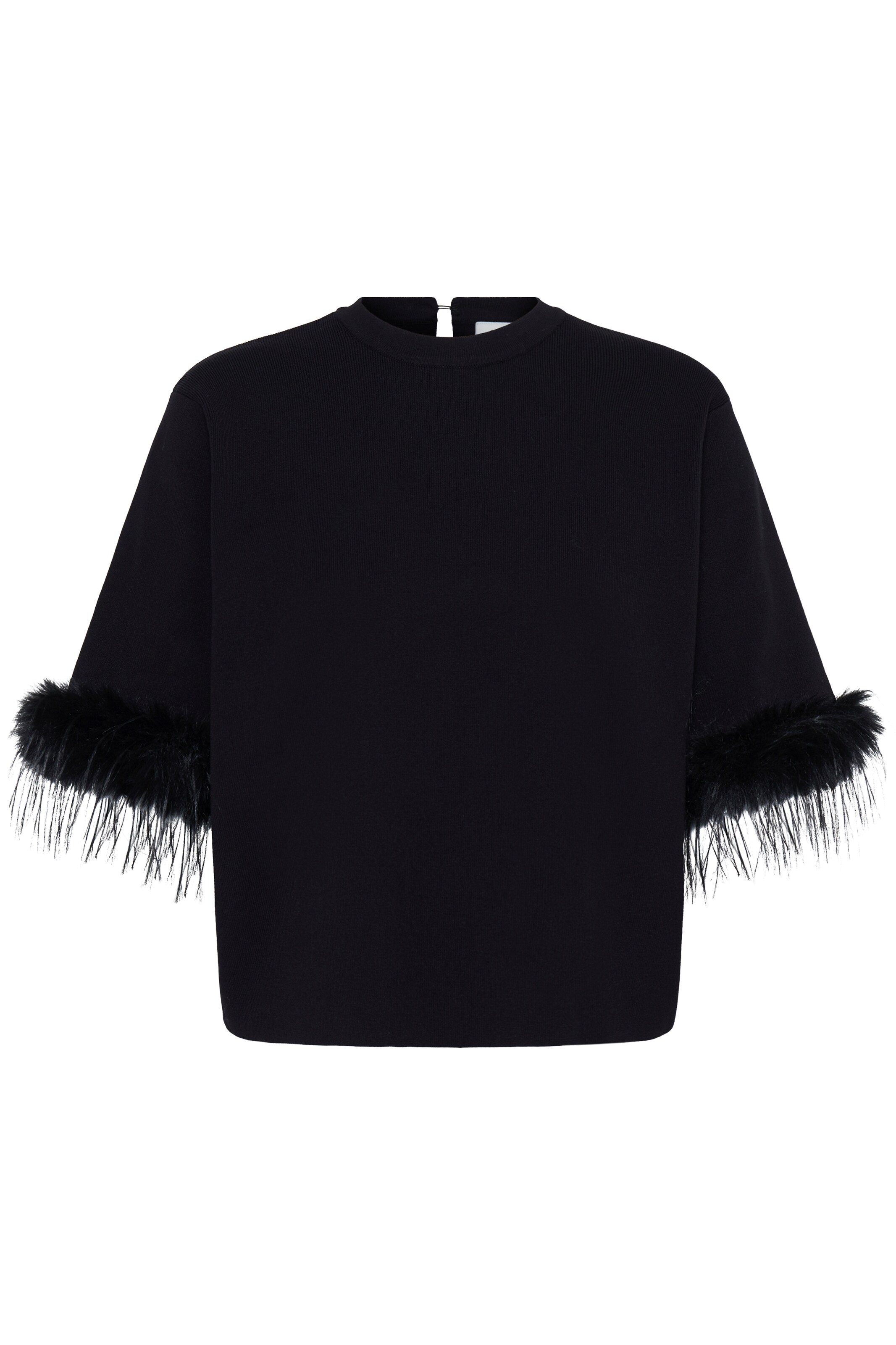 ICHI Pullover 'IHDALISE' in Schwarz: Vorderseite