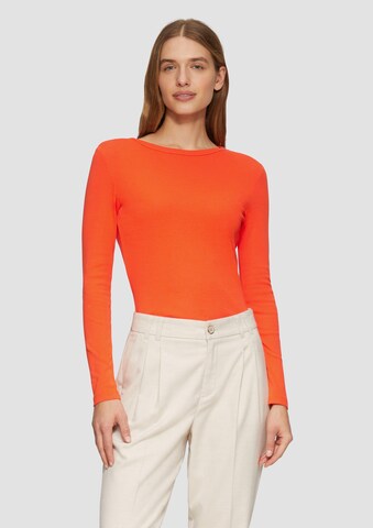 s.Oliver Shirt in Orange: Vorderseite