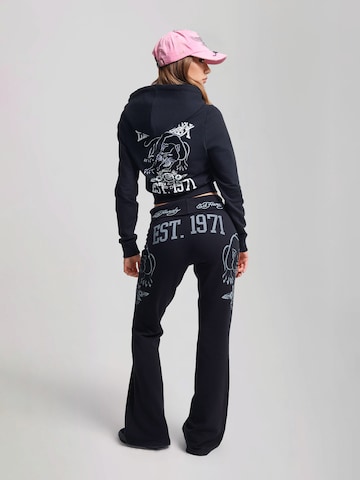 Ed Hardy regular Bukser '1971' i sort