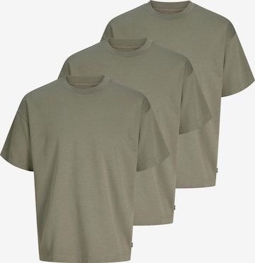JACK & JONES Shirt 'Barron Tee' in Green: front