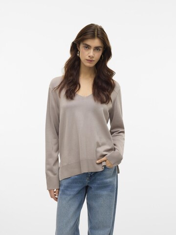 VERO MODA Pullover 'VMSilje' i grå: forside