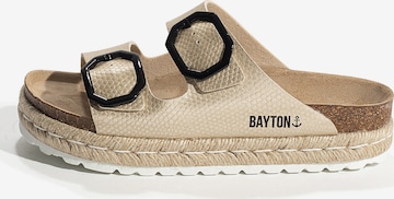 Bayton Pantolette 'ALCEE' in Gold: predná strana