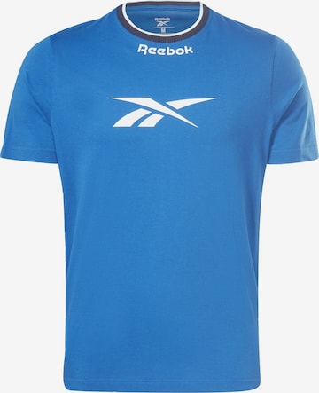 Reebok Toiminnallinen paita 'Identity' värissä sininen: edessä