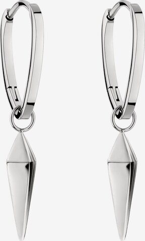 Boucles d'oreilles Liebeskind Berlin en argent : devant