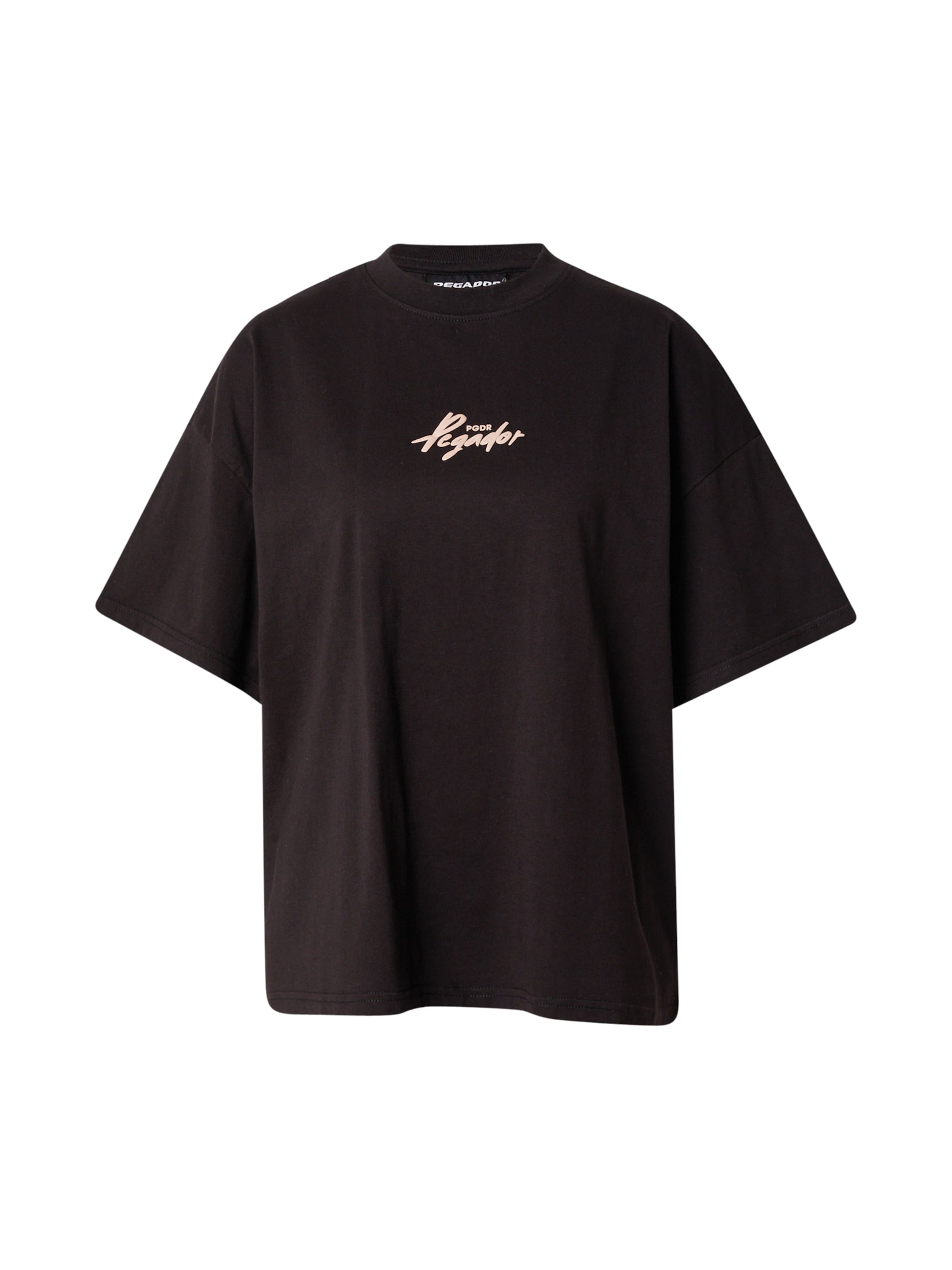 Pegador Футболка оверсайз 'Gunda' в Черный: спереди