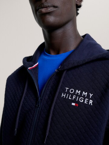 TOMMY HILFIGER Sweatjacke in Blau