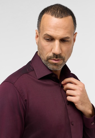 ETERNA Comfort fit Button Up Shirt in Red