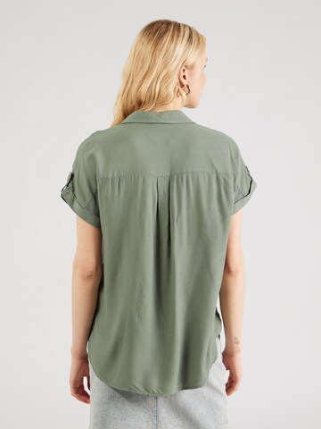 VERO MODA Blouse 'BUMPY' in Green