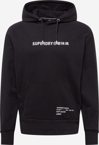 Superdry Sweatshirt i svart: forside
