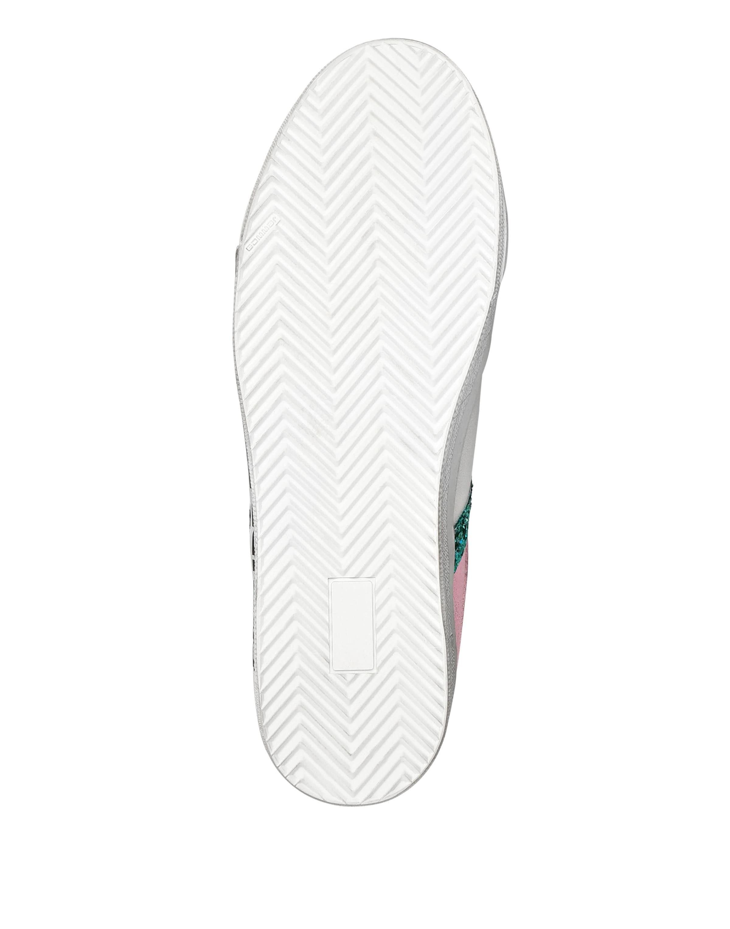 Philipp Plein Sneakers laag 'Skull' in Groen