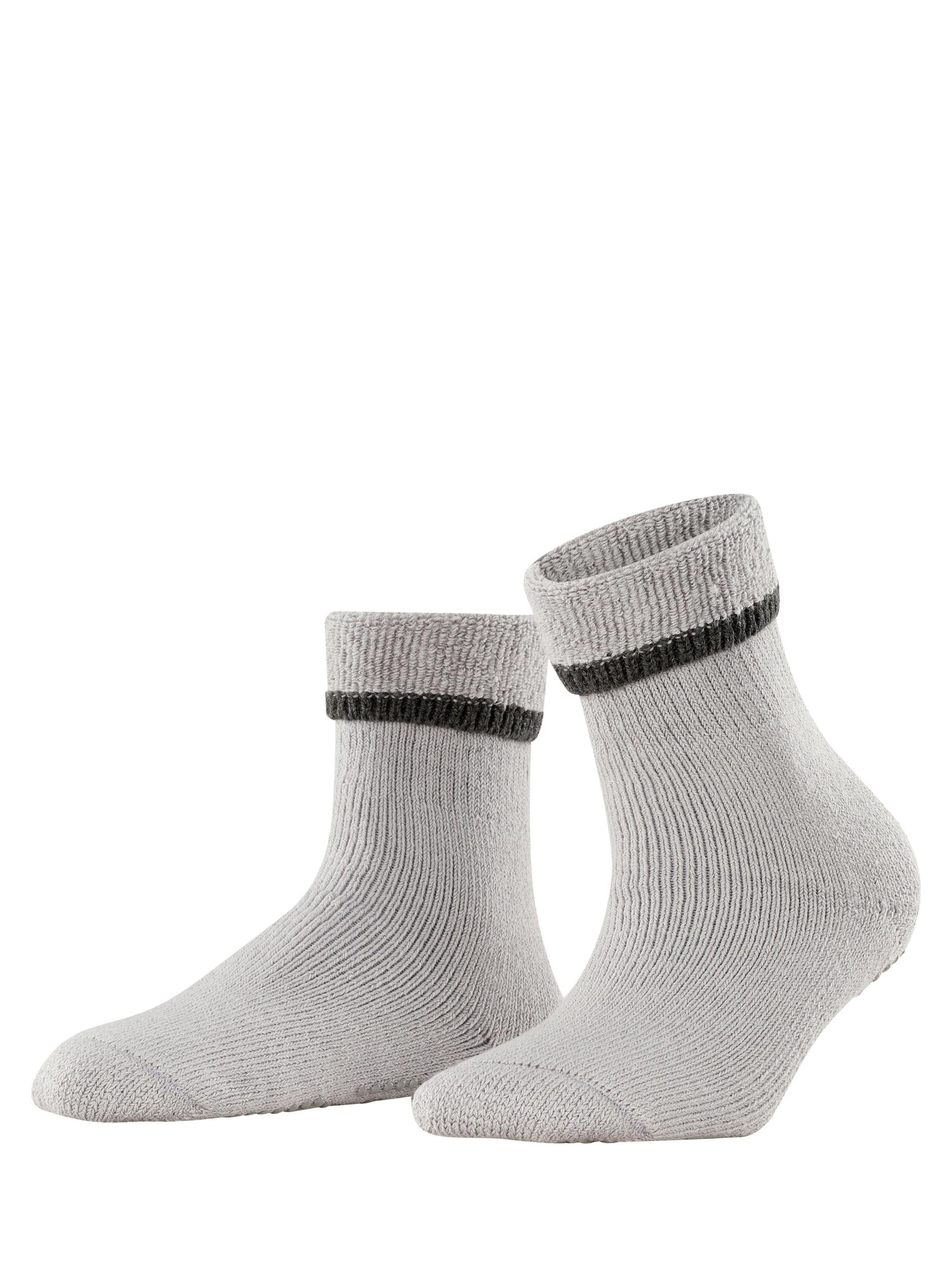 FALKE Socken 'Cuddle Pads'‌‌‌‌‌‌‌‌‌‌ in Silber: Vorderseite