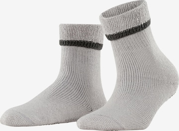 FALKE Socken 'Cuddle Pads' in Silber: Vorderseite