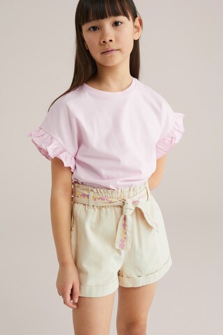 WE Fashion Футболка в Ярко-розовый