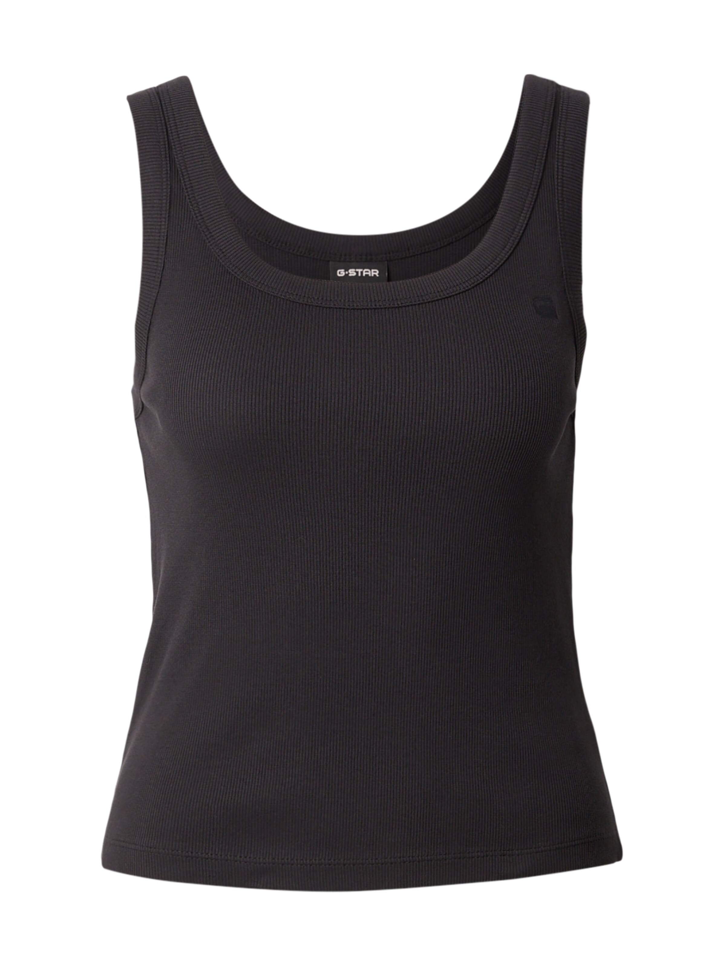 G-STAR Top in Black: front